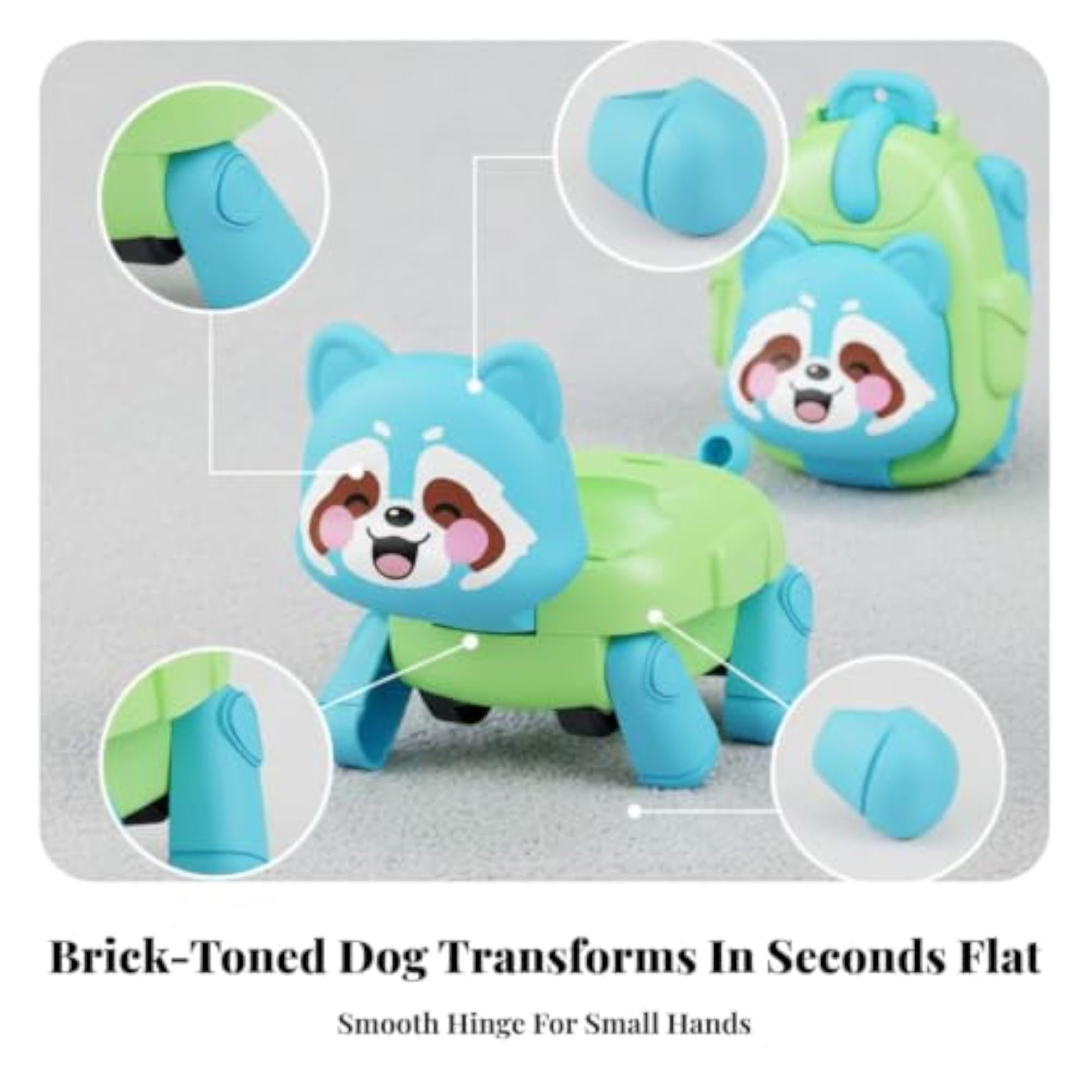 2-in-1 Transforming Backpack Toy Car for Children